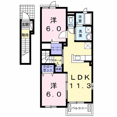 ゆりの木・ⅤＣ 201【管理NO：1-021771803-02010】 ★家具家電は申し込み後に搬入します★ ★2026年09月中旬入居可能★の外観画像