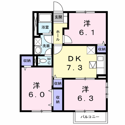 アウローラⅡ 101【管理NO：1-011935902-01010】 ★家具家電は申し込み後に搬入します★ ★2026年10月中旬入居可能★の外観画像