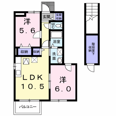 メゾンボヌールＥ 102【管理NO：1-011762801-01020】 ★家具家電は申し込み後に搬入します★ ★2026年10月上旬入居可能★の外観画像