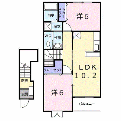 セントリスツ　オーク 203【管理NO：1-019233201-02030】 ★家具家電は申し込み後に搬入します★ ★2026年10月中旬入居可能★の外観画像