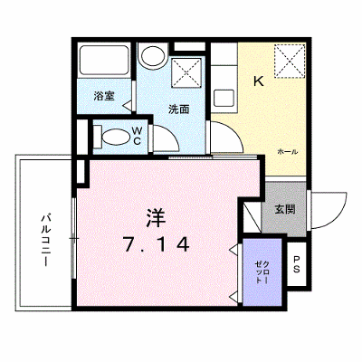 Ｓｗｅｅｔ　Ｐ 304【管理NO：1-027928001-03040】 ★家具家電は申し込み後に搬入します★ ★2026年10月上旬入居可能★の外観画像