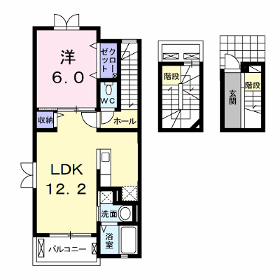 モデッサ１０３７ 303【管理NO：1-017405701-03030】 ★家具家電は申し込み後に搬入します★の外観画像