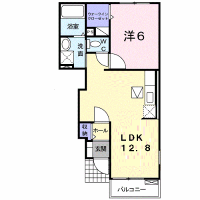 マタザメゾン 104【管理NO：1-014860801-01040】 ★家具家電は申し込み後に搬入します★ ★2026年11月中旬入居可能★の外観画像