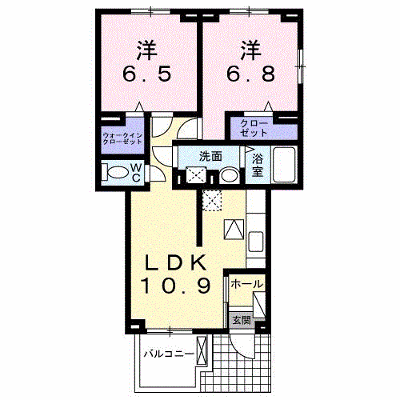 メゾン　ゆめみの 103【管理NO：1-021365701-01030】 ★家具家電は申し込み後に搬入します★ ★2026年10月下旬入居可能★の外観画像