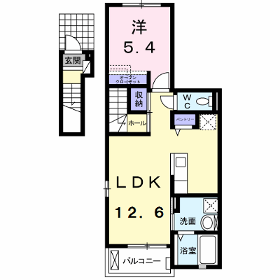 マーベラス 202【管理NO：1-024170701-02020】 ★家具家電は申し込み後に搬入します★ ★2026年10月中旬入居可能★の外観画像