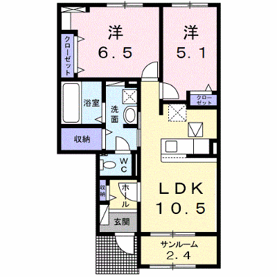 ベルデ・Ｓ 103【管理NO：1-027215001-01030】 ★家具家電は申し込み後に搬入します★ ★2026年10月中旬入居可能★の外観画像