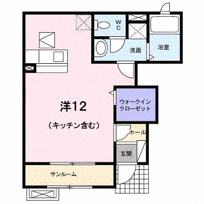 ジェルメ　ライムＡ 103【管理NO：1-016136101-01030】 ★家具家電は申し込み後に搬入します★ ★2026年10月上旬入居可能★の外観画像