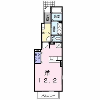 パークハイツ 101【管理NO：1-014003801-01010】 ★家具家電は申し込み後に搬入します★ ★2026年10月上旬入居可能★の外観画像