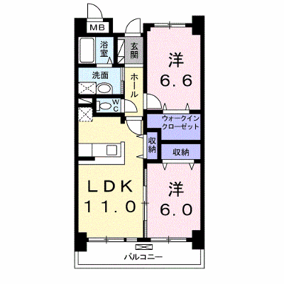 ＫＯＨＯＫＵ　ＭＴＹ　Ｂ 103【管理NO：1-011559502-01030】 ★家具家電は申し込み後に搬入します★ ★2026年10月上旬入居可能★の外観画像