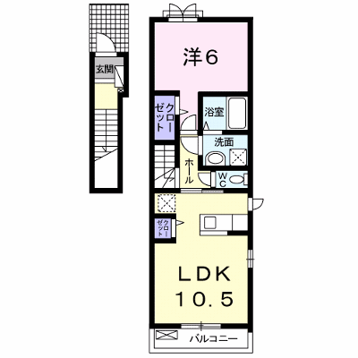 リバーサイド　Ｋｉｒａ 201【管理NO：1-020802101-02010】 ★家具家電は申し込み後に搬入します★ ★2026年10月中旬入居可能★の外観画像