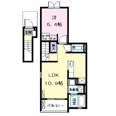 レジデンス　フジⅢ 203【管理NO：1-017495901-02030】 ★家具家電は申し込み後に搬入します★ ★2026年11月上旬入居可能★の外観画像