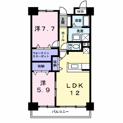 小牧ガーデンスクエア 406【管理NO：1-014782001-04050】 ★家具家電は申し込み後に搬入します★ ★2026年10月中旬入居可能★の外観画像