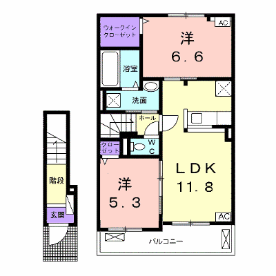 エステート川島Ⅲ 202【管理NO：1-024439201-02020】 ★家具家電は申し込み後に搬入します★ ★2026年10月上旬入居可能★の外観画像