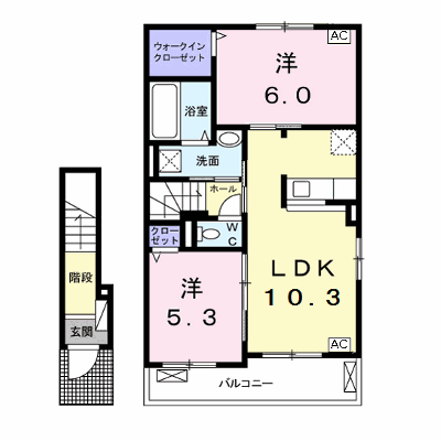 グラース　Ｂ（ｇｒａｃｅ） 205【管理NO：1-025149402-02040】 ★家具家電は申し込み後に搬入します★ ★2026年10月上旬入居可能★の外観画像
