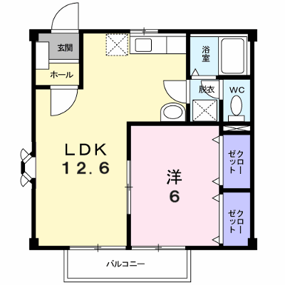 メゾンベルセラン　Ａ棟 103【管理NO：1-006976201-01030】 ★家具家電は申し込み後に搬入します★ ★2026年10月中旬入居可能★の外観画像