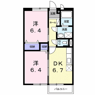 ニュ－フィルドセラアＡ 104【管理NO：1-007112001-01040】 ★家具家電は申し込み後に搬入します★ ★2026年09月下旬入居可能★の外観画像