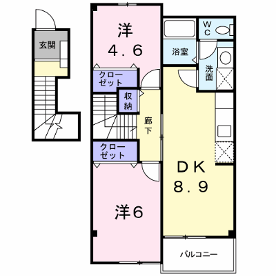 ソレアード小野Ａ 202【管理NO：1-012406901-02020】 ★家具家電は申し込み後に搬入します★ ★2026年09月中旬入居可能★の外観画像