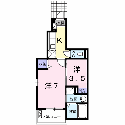 ラ・フォーレ 103【管理NO：1-019672801-01030】 ★家具家電は申し込み後に搬入します★ ★2026年10月中旬入居可能★の外観画像