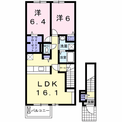 スカイ・ガーデンズ 209【管理NO：1-018730401-02090】 ★家具家電は申し込み後に搬入します★ ★2026年10月下旬入居可能★の外観画像