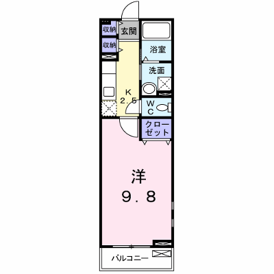 ソレイユ・北野 201【管理NO：1-017307301-02010】 ★家具家電は申し込み後に搬入します★ ★2026年10月中旬入居可能★の外観画像