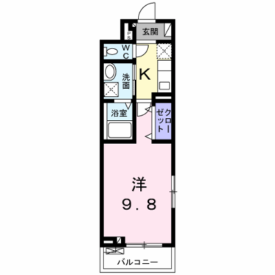 シャトーエレガント 211【管理NO：1-026763801-02090】 ★家具家電は申し込み後に搬入します★ ★2026年10月上旬入居可能★の外観画像