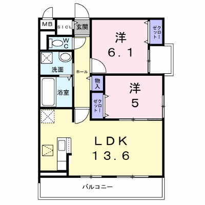 グラウス 101【管理NO：1-027961601-01010】 ★家具家電は申し込み後に搬入します★ ★2026年10月上旬入居可能★の外観画像