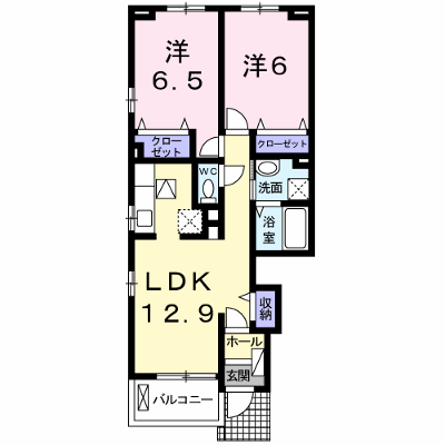 Ｍ・ミニョン 101【管理NO：1-019806801-01010】 ★家具家電は申し込み後に搬入します★ ★2026年11月中旬入居可能★の外観画像