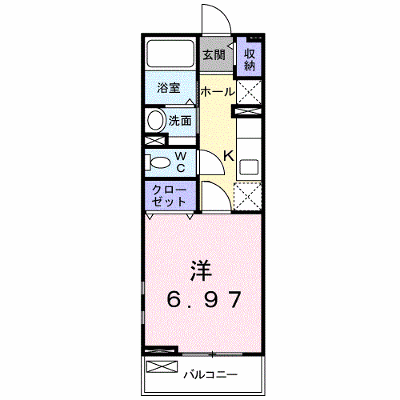 ミーティア　Ⅲ 203【管理NO：1-021132401-02030】 ★家具家電は申し込み後に搬入します★ ★2026年09月中旬入居可能★の外観画像