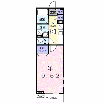 エスペランス 201【管理NO：1-019680501-02010】 ★家具家電は申し込み後に搬入します★ ★2026年09月中旬入居可能★の外観画像