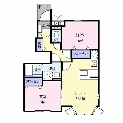 アクティ北鴨　Ｃ 101【管理NO：1-012743703-01010】 ★家具家電は申し込み後に搬入します★ ★2026年09月下旬入居可能★の外観画像
