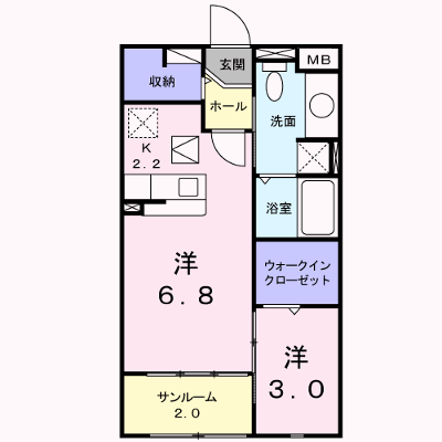 ミスモ・アイ 105【管理NO：1-015830101-01040】 ★家具家電は申し込み後に搬入します★ ★2026年11月中旬入居可能★の外観画像