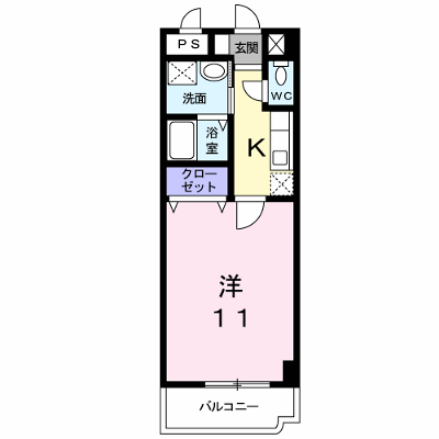 ロワゾブルー 405【管理NO：1-011807501-04050】 ★家具家電は申し込み後に搬入します★ ★2026年10月中旬入居可能★の外観画像