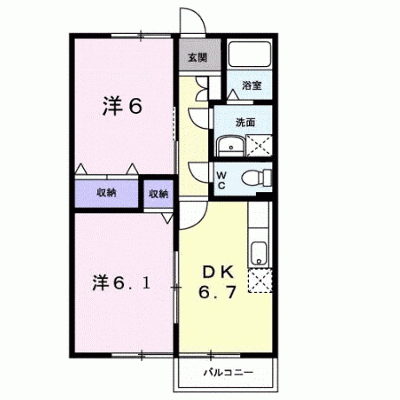 コータ・コート黒川　Ａ 202【管理NO：1-011224601-02020】 ★家具家電は申し込み後に搬入します★の外観画像