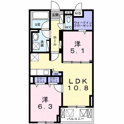 ＳＵＮＲＩＳＥ　Ｓｈｏｕ 203【管理NO：1-026225701-02030】 ★家具家電は申し込み後に搬入します★の外観画像