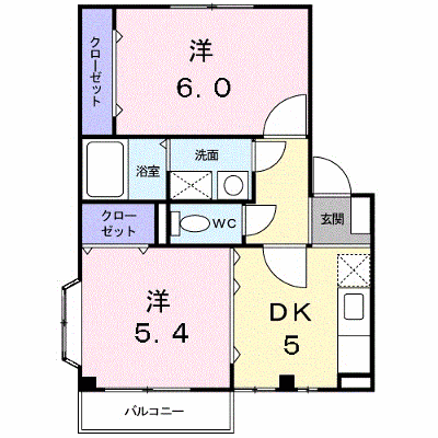 ラブニール 202【管理NO：1-011627401-02020】 ★家具家電は申し込み後に搬入します★ ★2026年09月下旬入居可能★の外観画像