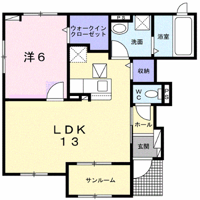 ベル　フォレスト　Ⅰ 101【管理NO：1-026410101-01010】 ★家具家電は申し込み後に搬入します★ ★2026年10月上旬入居可能★の外観画像