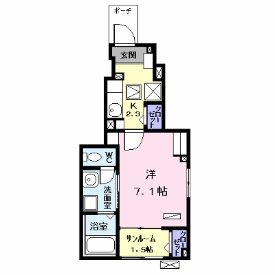 アルバ　ガーデン 101【管理NO：1-026195501-01010】 ★家具家電は申し込み後に搬入します★ ★2026年10月上旬入居可能★の外観画像