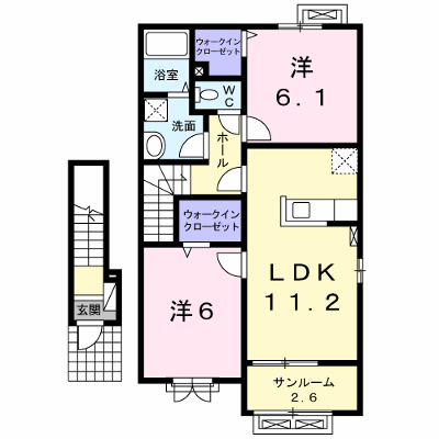 マレッサ 204【管理NO：1-019748401-02040】 ★家具家電は申し込み後に搬入します★ ★2026年10月中旬入居可能★の物件写真1