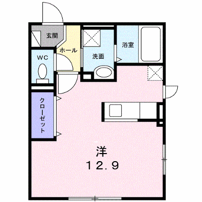ブランニューメゾン 201【管理NO：1-020380501-02010】 ★家具家電は申し込み後に搬入します★ ★2026年10月中旬入居可能★の物件写真1