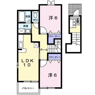 サン・フォレスト 202【管理NO：1-012876601-02020】 ★家具家電は申し込み後に搬入します★ ★2026年10月中旬入居可能★の外観画像