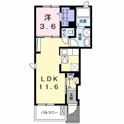 ディアコート桜Ⅰ 101【管理NO：1-025794801-01010】 ★家具家電は申し込み後に搬入します★ ★2026年10月中旬入居可能★の外観画像