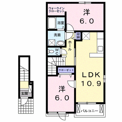 サニーガーデン新栄Ⅱ 202【管理NO：1-021251302-02020】 ★家具家電は申し込み後に搬入します★ ★2026年11月中旬入居可能★の外観画像