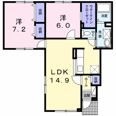 グランフォートキクチ 101【管理NO：1-017750601-01010】 ★家具家電は申し込み後に搬入します★ ★2026年10月中旬入居可能★の外観画像