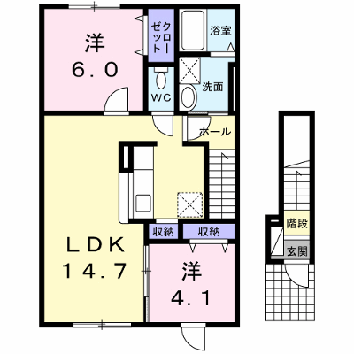 カサ・ミラ 201【管理NO：1-017748401-02010】 ★家具家電は申し込み後に搬入します★ ★2026年10月上旬入居可能★の外観画像
