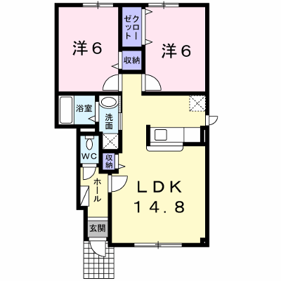 メゾン　ド　ファミーユ美園 104【管理NO：1-016761501-01040】 ★家具家電は申し込み後に搬入します★ ★2026年10月中旬入居可能★の外観画像