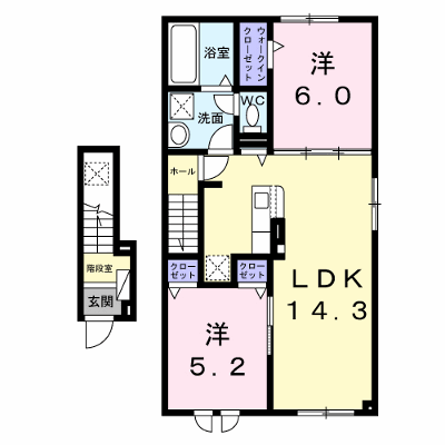 ルチェ　ソラーレ 203【管理NO：1-027720601-02030】 ★家具家電は申し込み後に搬入します★の外観画像