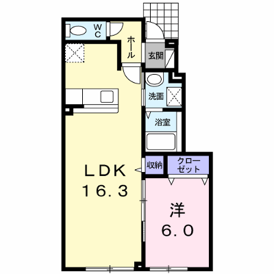 モデルノ　ポテーレⅦ 103【管理NO：1-021846201-01030】 ★家具家電は申し込み後に搬入します★ ★2026年10月中旬入居可能★の外観画像