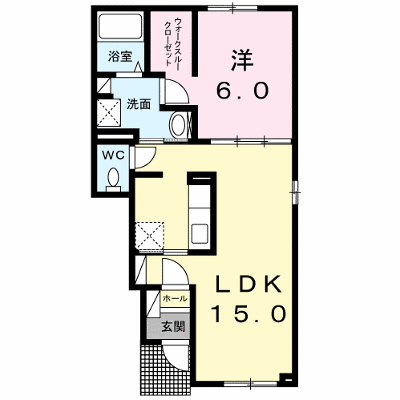 モデルノ　ポテーレⅡ 104【管理NO：1-021488201-01040】 ★家具家電は申し込み後に搬入します★ ★2026年10月中旬入居可能★の外観画像