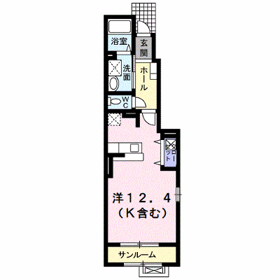 レオナール 101【管理NO：1-015203901-01010】 ★家具家電は申し込み後に搬入します★ ★2026年10月中旬入居可能★の外観画像