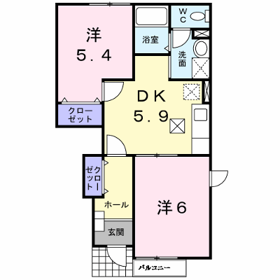 グランデパインヒルズＣ 103【管理NO：1-011613603-01030】 ★家具家電は申し込み後に搬入します★ ★2026年10月上旬入居可能★の外観画像